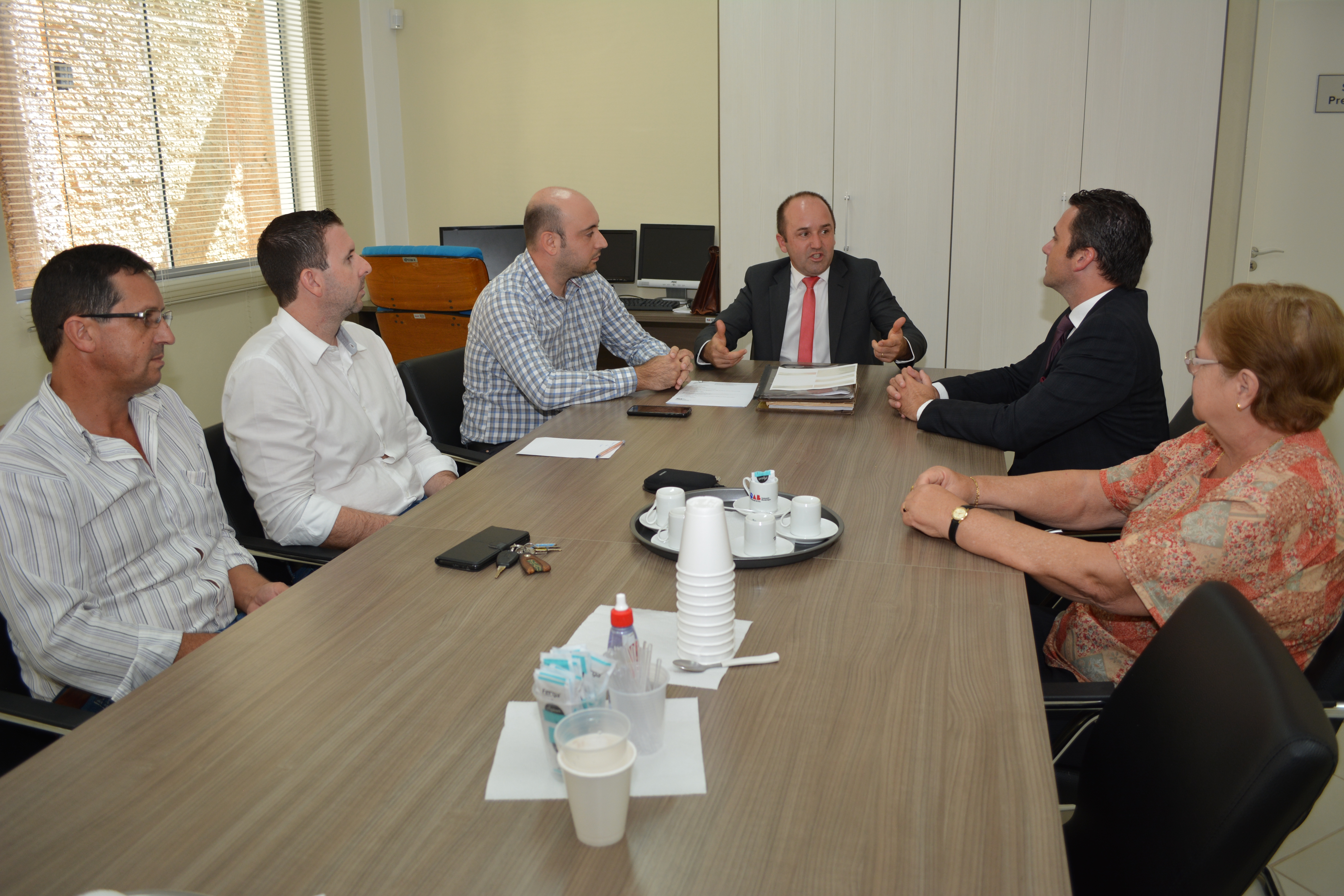 Presidente da Câmara e o Vice foram recebidos na OAB/Montenegro